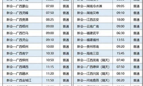 厦门到余干汽车站时刻表查询,厦门汽车站时刻表