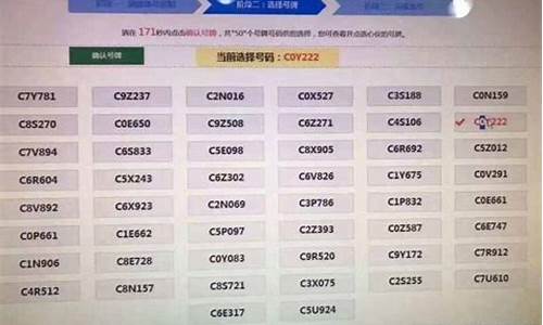 汽车牌照选号忌讳吗-汽车牌照选号忌讳